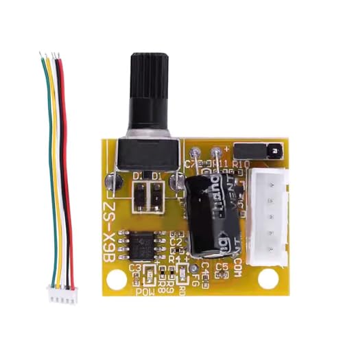 Abcsweet DC5V-12V 2A 15W Motordrehzahlregler BLDC 3-Phasen Bürstenloser Motortreibermodul Sensorlose Motorantriebsplatine DIY Modul von Abcsweet