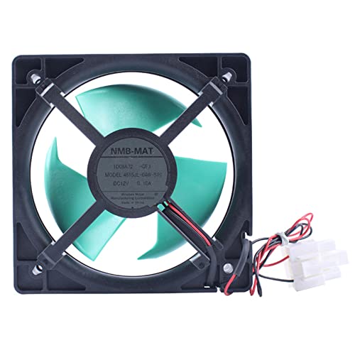 Abcsweet Kühlkörper DC12V 0 10A Kühlventilator Für 4515JL-04W GF3 Kühlschrankmotor 113x113mm 2-Draht Kühlkörper Interner Kühlschrank Interner Wärmekühler 2-Draht Kühlkörper Wärmeableitung von Abcsweet