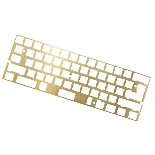 Abcsweet Messingplatte 60% Mechanische Tastaturplatte Unterstützung GH60 Geteilt 2 25 HE Abcsweet Messingplatte 60% Mechanische Tastaturplatte Unterstützung GH60 Geteilt 2 25 HE von Abcsweet