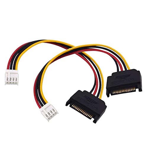 Neue Sata 15pin Zu IDE Kleine 4pin Konverter Adapter Für Grafikkarte Festplatte Netzkabel Kleine D Typ 4PIN Zu Sata 2PCS 4pin Zu Sata 15pin Floppy 2Pcs 15pin Sata Stecker Zu 4pin Floppy FDD Weibliche von Abcsweet