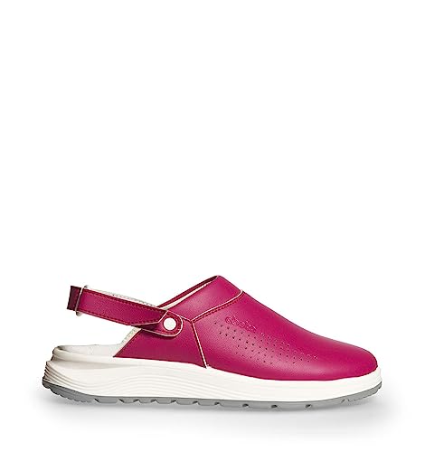 ABEBA 824018 - Unisex Schuhe - ACTIVE Clog SRC - Perforiertes Design - EU 36 - Fuchsia - Futtermaterial: Stoff - Mit Klettverschluss ABEBA 824018 - Unisex Schuhe - ACTIVE Clog SRC - Perforiertes Design - EU 36 - Fuchsia - Futtermaterial: Stoff - Mit Klettverschluss von Abeba