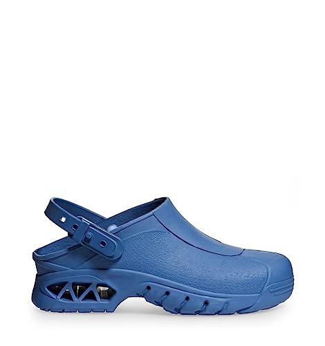 ABEBA 9610 AUTOKLAVIERBARE CLOGS Verstopfen, OB, A, E, SRC, Blau, Größe 40 von Abeba