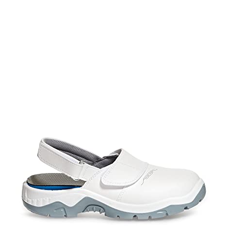 Abeba 2120-36 Anatom Sicherheitsschuhe (Clog), weiß, 2120-44, 44 EU von Abeba