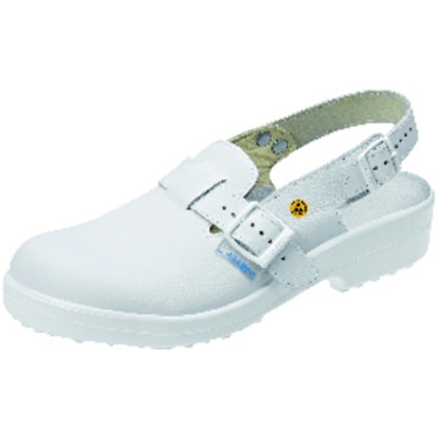 Sicherheitsclog Classic 31000, SB SRC ESD, weiß, Größe 40 von Abeba