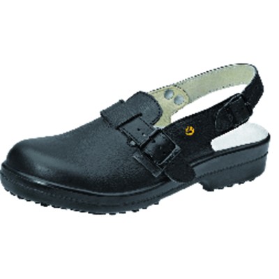 Sicherheitsclog Classic 31010, SB SRC ESD, schwarz, Größe 44 von Abeba