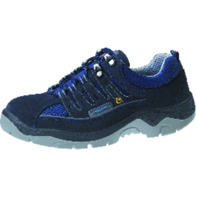 Sicherheitshalbschuh anatom 32147, S1 SRC ESD, schwarz/marine, Größe 47 von Abeba