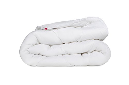 Abeil 15000000534 Douceur Infinie Steppbett, leicht, Polyester, Weiß, weiß, 220 x 240 cm von Abeil