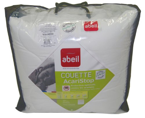 Abeil 15000000638 Steppdecke mit Milbenschutz Acaristop, warm, Hülle aus Baumwolle, 200 x 140 cm von Abeil