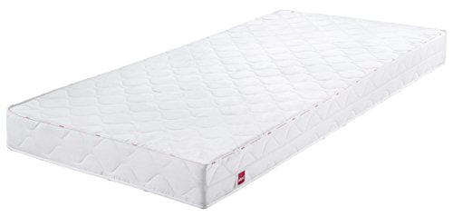 Abeil Matratze AB100 Duo aus Schaumstoff, 90 x 200 cm, Weiß, 1 Person von Abeil