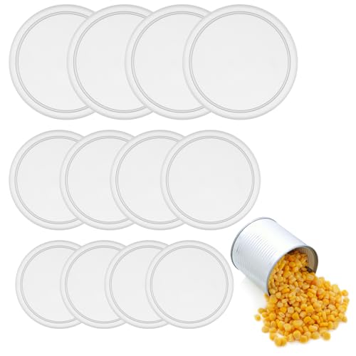 12 Stück Deckel für Dosen,Kunststoff Dosendeckel in 3 Verschiedenen Grössen,Waschbar Dosenverschluss für 400g Dosen / 800g Dosen,Transparent Dosendeckel Katzenfutter Hundefutter 12 Stück Deckel für Dosen,Kunststoff Dosendeckel in 3 Verschiedenen Grössen,Waschbar Dosenverschluss für 400g Dosen / 800g Dosen,Transparent Dosendeckel Katzenfutter Hundefutter von Abeillo