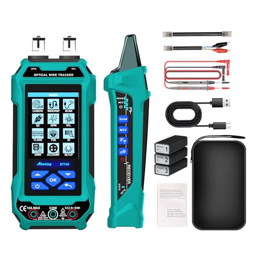 ET738 Abestop 2-in-1-Netzwerkkabeltester mit Digital-Multimeter-Funktionen, Design von 6 dBm bis 70 dBm optischem Leistungsmesser mit 8,1 cm LCD ET738 Abestop 2-in-1-Netzwerkkabeltester mit Digital-Multimeter-Funktionen, Design von 6 dBm bis 70 dBm optischem Leistungsmesser mit 8,1 cm LCD von Abestop