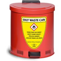 Sicherheits-Sammelbehälter SSB, Stahl, rot, 20 Liter Sicherheits-Sammelbehälter SSB, Stahl, rot, 20 Liter von Denios