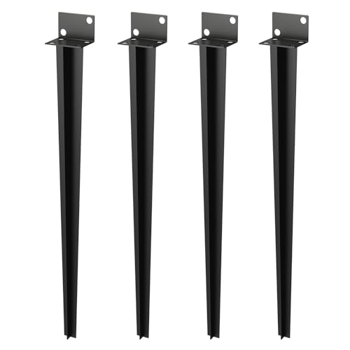 Abhpjuy 4er Set Pfostenträger Einschlagbodenhülse Bodenhülse L-Form 50cm Pfostenträger Feuerverzinkt Einschlaghülse für Zaunpfosten Holzpfosten Abhpjuy 4er Set Pfostenträger Einschlagbodenhülse Bodenhülse L-Form 50cm Pfostenträger Feuerverzinkt Einschlaghülse für Zaunpfosten Holzpfosten von Abhpjuy
