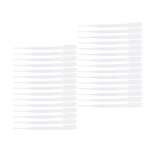 10 PCs weiche Kunststoffübertragungspipetten Einweg transparenter Tropfen für ätherische Öle Flüssige 3MLTransfer -Pipetten von Abibiocy
