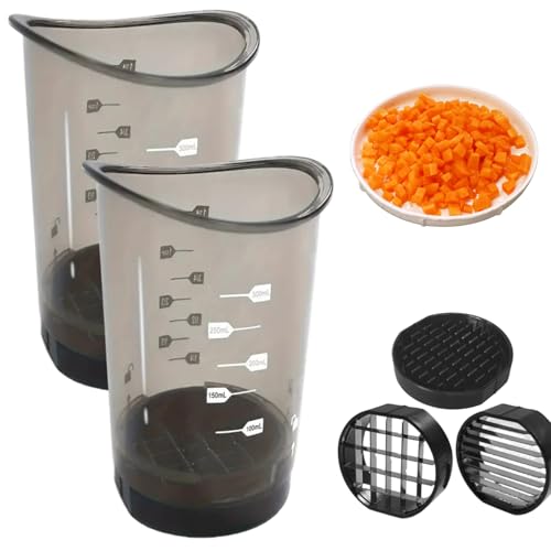 2pcs Obst Gemüse Slicer, Multifunktional klarer Obst -Slicer -Tasse mit abnehmbarem Druckteller, Spülmaschinensicher, schnelle und lustige Küchengeräte für Zuhause, Esszimmer, Esszimmer 2pcs Obst Gemüse Slicer, Multifunktional klarer Obst -Slicer -Tasse mit abnehmbarem Druckteller, Spülmaschinensicher, schnelle und lustige Küchengeräte für Zuhause, Esszimmer, Esszimmer von Abibiocy