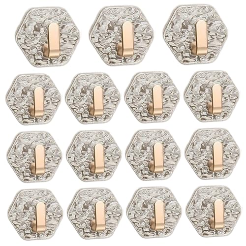Abibiocy 15pcs Klebstoff-Wandhaken, 2, 5 x 2, 3 Zoll L-Form wasserdichtes Plastikkleber Duschhaken Starke Ladung für Büro Wohnzimmer Badezimmer Abibiocy 15pcs Klebstoff-Wandhaken, 2, 5 x 2, 3 Zoll L-Form wasserdichtes Plastikkleber Duschhaken Starke Ladung für Büro Wohnzimmer Badezimmer von Abibiocy