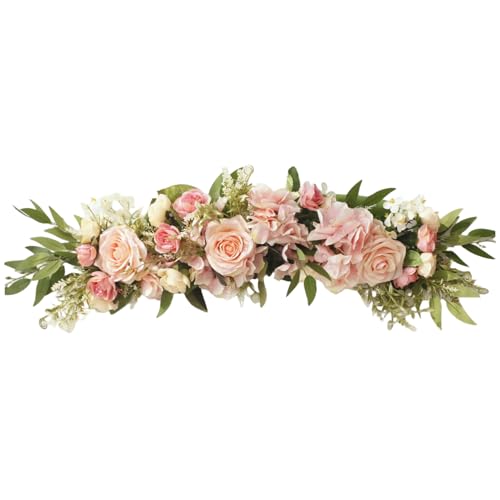 Abibiocy Blumen -Swag, 25, 6 Seidenkünstiger Rosenbogenblumen mit Blättern, Flexible realistische Blumen für Hochzeitsbogen, Haustür, Hauswanddekoration Abibiocy Blumen -Swag, 25, 6 Seidenkünstiger Rosenbogenblumen mit Blättern, Flexible realistische Blumen für Hochzeitsbogen, Haustür, Hauswanddekoration von Abibiocy