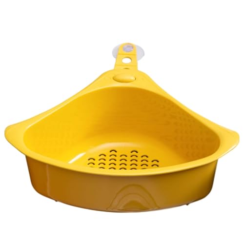 Abibiocy Eckspüle Sieb tragbares Dreieck Spüle Sink Sieb Korb Multifunktional Abflussregal für Lebensmittelfänger Abibiocy Eckspüle Sieb tragbares Dreieck Spüle Sink Sieb Korb Multifunktional Abflussregal für Lebensmittelfänger von Abibiocy