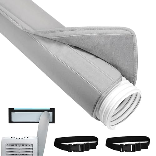 Tragbare Wechselstromschlauchisolierung Staubdicht Isolationsverpackung 5 & 5, 9 Dia..Abgasschlauch flexibler und dicker tragbarer Klimaanlagenabdeckungshülle Easy Installation AC Tragbare Wechselstromschlauchisolierung Staubdicht Isolationsverpackung 5 & 5, 9 Dia..Abgasschlauch flexibler und dicker tragbarer Klimaanlagenabdeckungshülle Easy Installation AC von Abibiocy