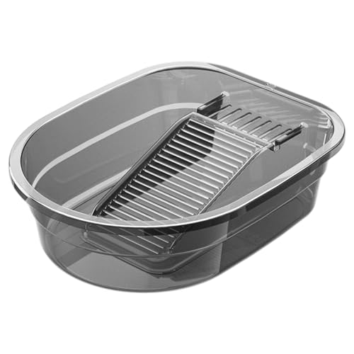 Waschbrettbecken, 17x13x5 Zoll integriertes Haustier-Waschbrett mit Haken und Rutschpolster, Hochleistungswaschbrett für Händewaschkleidung Waschbrettbecken, 17x13x5 Zoll integriertes Haustier-Waschbrett mit Haken und Rutschpolster, Hochleistungswaschbrett für Händewaschkleidung von Abibiocy