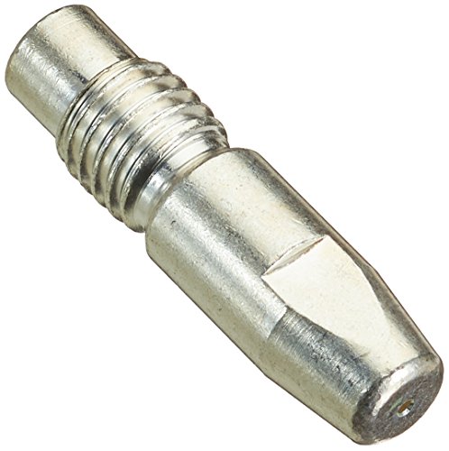 Abicor Binzel 147.6563.10 Kontaktspitze für Schweißbrenner, schwer, versilbert, M12 Gewindegröße, 1,2 mm Draht, Durchmesser 12 mm, Länge 45 mm, 10 Stück von Abicor Binzel