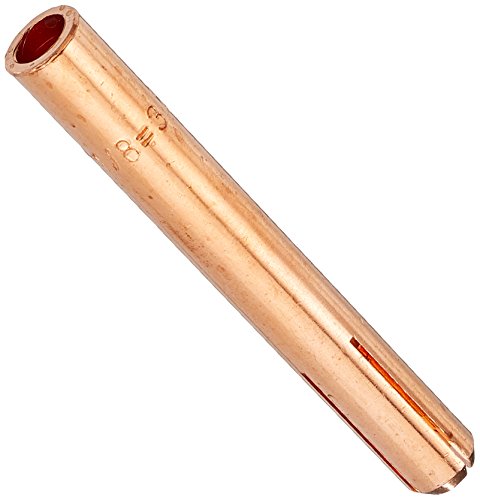 Abicor Binzel 712.6064 Spannzange für ABITIG GRIP 18 SC Schweißbrenner, HL Version, 49 mm Länge, 3,2 mm Durchmesser (10 Stück) von Abicor Binzel
