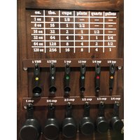 Vinyl Küchenmaß-Umwandlungstabelle/Nur Aufkleber Backumwandlung von AbigailPlumShop