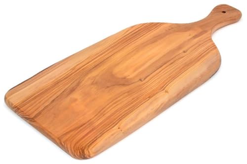 Abio Schneidebrett Holz Olivenholzbrett mit Griff 47x19x1,8 Küchenbrett Holzbrett Küche Holzplatte Küchenbrett Holzschneidebrett Servierplatte Frühstücksbrett PL47L.E Abio Schneidebrett Holz Olivenholzbrett mit Griff 47x19x1,8 Küchenbrett Holzbrett Küche Holzplatte Küchenbrett Holzschneidebrett Servierplatte Frühstücksbrett PL47L.E von Abio