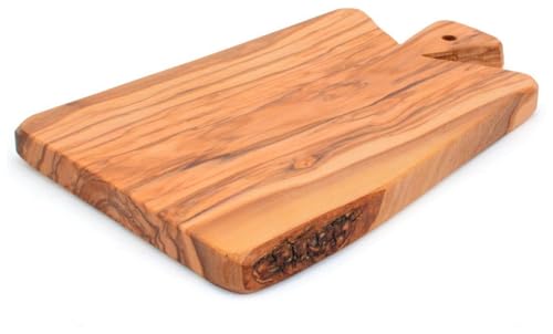Abio Schneidebrett Holz Olivenholzbrett mit Griff TOSCANO 23x15x1,8cm Küchenbrett Holzbrett Küche Holzplatte Küchenbrett Holzschneidebrett Servierplatte Frühstücksbrett TOSC.1.E Abio Schneidebrett Holz Olivenholzbrett mit Griff TOSCANO 23x15x1,8cm Küchenbrett Holzbrett Küche Holzplatte Küchenbrett Holzschneidebrett Servierplatte Frühstücksbrett TOSC.1.E von Abio