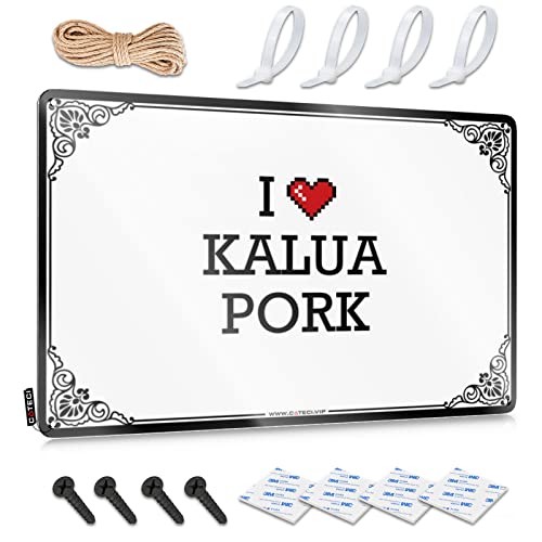 Things For Boys Room I Love Kalua Pork Blechschild Garage Blechschild Outdoor Schilder und Dekor (Farbe: Farbe, Größe: 30 x 40 cm) von Abipuir