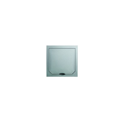 Rahmen 1f Edelstahl mt horiz Klappd Metall mit Klappdeckel von Abl Sursum