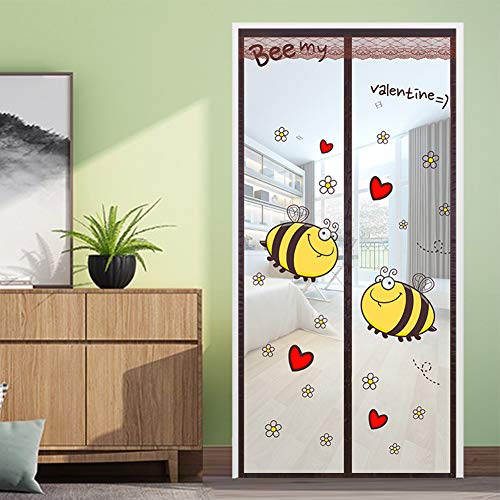 Ablea Magnetischer Türvorhang mit Glasfaser Meterial Insektenschutz für Balkontür, Klebemontage Ohne Bohren, Fliegengitter Magnetvorhang für Türen,90x205cm Ablea Magnetischer Türvorhang mit Glasfaser Meterial Insektenschutz für Balkontür, Klebemontage Ohne Bohren, Fliegengitter Magnetvorhang für Türen,90x205cm von Ablea