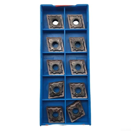 10 Stück Hartmetall-Einsatz, Halbfinishing Bearbeitung CNC Drehmaschine Werkzeug CNMG120408-HA PC9030 CNMG432 HA Dreheinsätze Hartmetalleinsätze für MCLNR12 von Ableholy