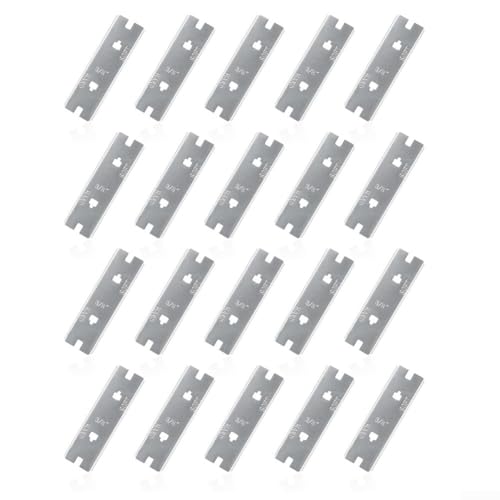 20 Stück Kettensägen-Tiefenmessung, Edelstahl, rostfrei, Präzisions-Kettensägen-Raker-Tiefenmesser, Ersatz 5056981-01N von Ableholy