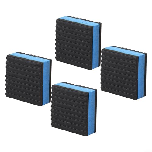 4er-Pack strapazierfähige Gummi-EVA-Stoßisolationspads, 10,2 x 10,2 cm, Anti-Vibrations-Rauschunterdrückungsmatten für Luftkompressor, Mini-Split-Wärmepumpe, Waschmaschinentrockner 4er-Pack strapazierfähige Gummi-EVA-Stoßisolationspads, 10,2 x 10,2 cm, Anti-Vibrations-Rauschunterdrückungsmatten für Luftkompressor, Mini-Split-Wärmepumpe, Waschmaschinentrockner von Ableholy