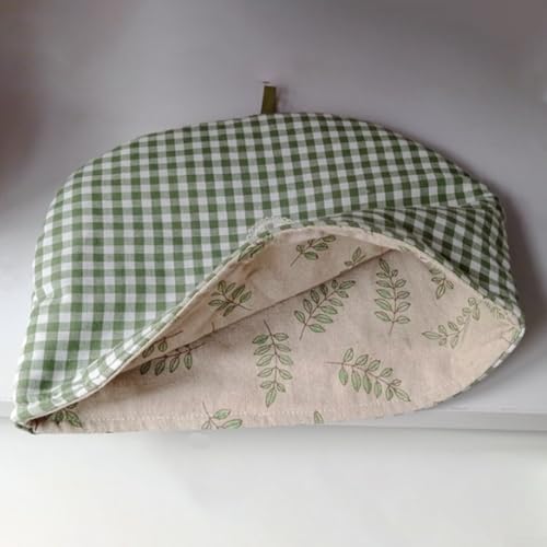 Bequeme Baumwoll-Teekannen-Isolierhülle mit Polyesterfüllung für Wärmespeicherung, geeignet für Teekannen bis zu 2000 ml Fassungsvermögen, einfach aufzuhängen und aufzubewahren (1#) von Ableholy