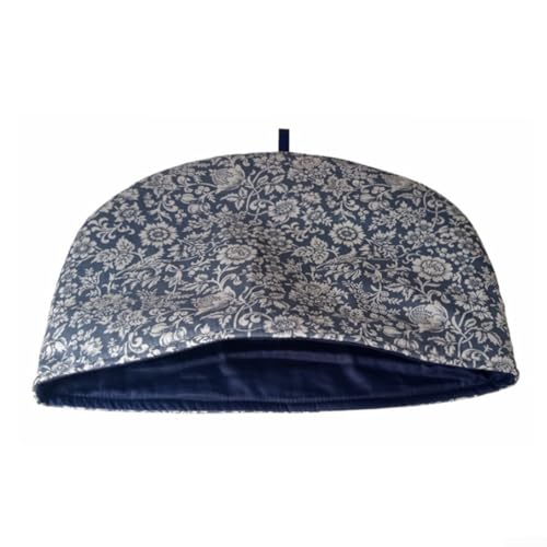 Bequeme Baumwoll-Teekannen-Isolierhülle mit Polyesterfüllung für Wärmespeicherung, geeignet für Teekannen bis zu 2000 ml Fassungsvermögen, einfach aufzuhängen und aufzubewahren (16#) von Ableholy