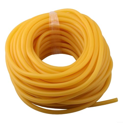 Gummischlauch aus Naturlatex, 30 Meter lang mit 0 88,9 cm Außendurchmesser und 0 61 cm ID für Sport- und Angelanwendungen (Latexschlauch 6 x 9) von Ableholy
