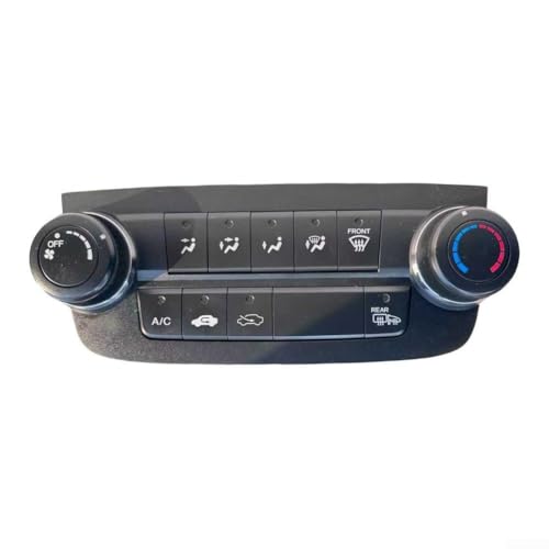 Heizungs-Klimaanlagen-Bedienfeld-Schalter für Honda CR-V 2007–2011, schwarz, ABS Mittelkonsole 79600-SWA-A5 Heizungs-Klimaanlagen-Bedienfeld-Schalter für Honda CR-V 2007–2011, schwarz, ABS Mittelkonsole 79600-SWA-A5 von Ableholy