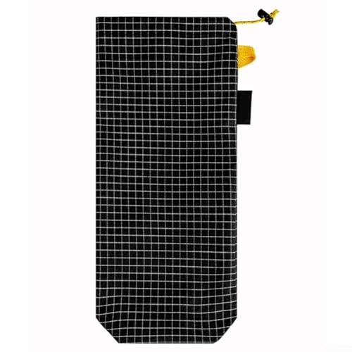 Multifunktionale Outdoor-Ausrüstung, ultraleichte Nagelaufbewahrungstasche für Wandern und Camping (schwarz S) von Ableholy