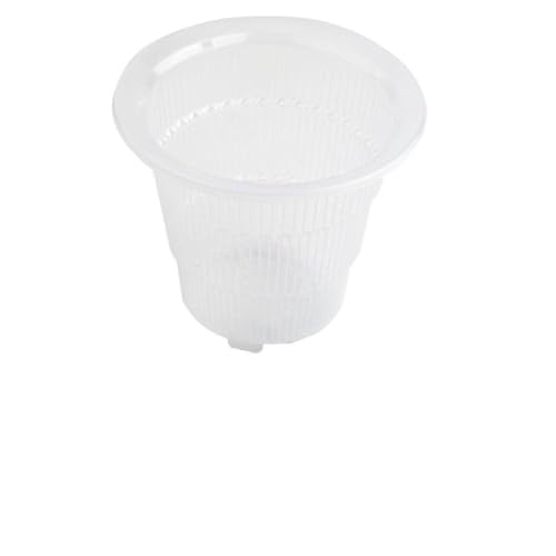 Orchideen-Blumentopf, transparenter Harzbehälter mit Belüftungslöchern für effektives Pflanzenwachstum und Pflege (S) von Ableholy