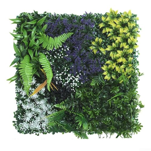 Simulation Rasen Grün Wanddekoration 50 x 50 cm Kunststoff Graspflanzen für den Heimgebrauch (1) von Ableholy