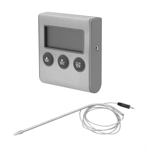 Thermometer mit Timer und Sonde, genaue Temperaturmessungen für Kochbegeisterte von Ableholy