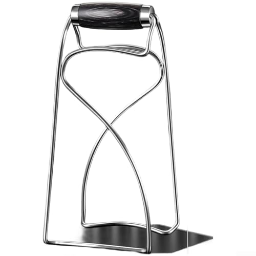 Verdickte 304 Edelstahl-Schalenklemme mit hitzebeständigem Holzgriff, 7,5 cm breiter Griffplattenheber, 180-Grad-Öffnung, rutschfeste konkave Backen, Hebezange Verdickte 304 Edelstahl-Schalenklemme mit hitzebeständigem Holzgriff, 7,5 cm breiter Griffplattenheber, 180-Grad-Öffnung, rutschfeste konkave Backen, Hebezange von Ableholy