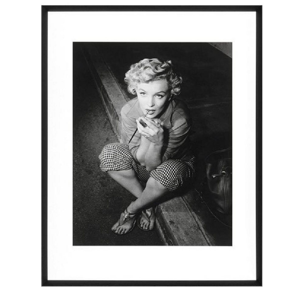 Ablo-Blommaert Wanddekoobjekt Marilyn Schwarzweiß (80x95cm) von Ablo-Blommaert