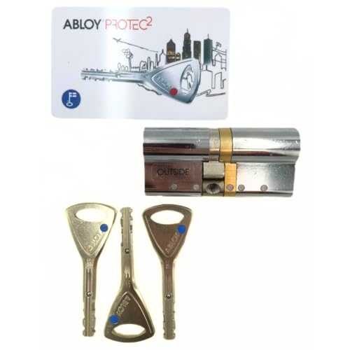 ABLOY CY322T PROTEC 2/Sicherheits-Schließzylinder / 3 Schlüssel (31/35) von Abloy