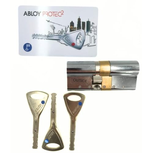 ABLOY CY322T PROTEC 2/Sicherheits-Schließzylinder / 3 Schlüssel (31/40) von Abloy