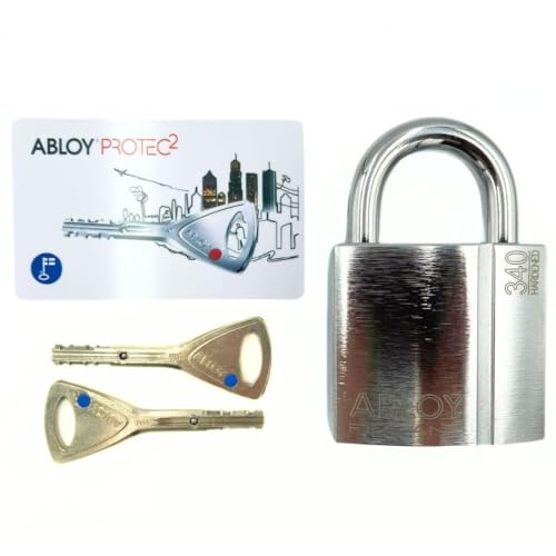 Abloy Protec2 PL 340 Vorhängeschloss aus gehärtetem Stahl von Abloy