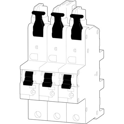 SLS-Schalter E 3p Sammelschien 40A 400V 690V/Ui 25kA 6kV Gr:3 IP20 von Abn