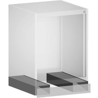 Staplersockel mit Frontblende für bott cubio Schubladenschrank, B×T 1.300 × 650 mm Staplersockel mit Frontblende für bott cubio Schubladenschrank, B×T 1.300 × 650 mm von Bott